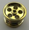 5650 | Wheel 30.4mm D. x 20mm with 5 Holes for Lamborghini | Custom Chromed by BUBUL