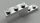 5712 | Chrome Silver Bracket 5 x 1 x 1 1/3 | Custom Chromed by Bubul
