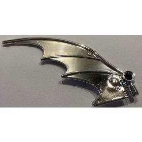   57487 | Chrome Silver Dragon Wing 8 x 10 | Custom Chromed By BUBUL