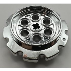   57519 Chrome Silver Technic Tread Sprocket Wheel Large Custom Chromed by Bubul