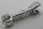 59230 | Chrome Silver Arm Mechanical, Straight with Clips at 90 degrees (Vertical Grip) | Custom Chromed by Bubul