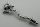 59232 Chrome Silver Minifig, Weapon Spiked Flail / Mace Custom Chromed by BUBUL