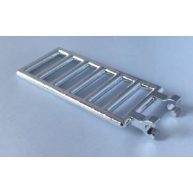   6020 | Chrome Silver Bar 7 x 3 with Double Clips (Ladder) | Custom Chromed by BUBUL