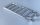 6020 | Chrome Silver Bar 7 x 3 with Double Clips (Ladder) | Custom Chromed by BUBUL