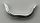 6029a | Chrome Silver Cattle Horns (Cattlehorns) | Custom Chromed by Bubul