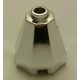 6039 | Chrome Silver Cone 2 x 2 x 1 2/3 Octagonal | Custom Chromed by Bubul