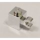 60476 | Chrome Silver Brick, Modified 1 x 1 with Clip Horizontal | Custom Chromed by BUBUL