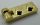 60478 Chrome Gold Plate, Modified 1 x 2 with Handle on End - Closed Ends Custom Chromed by BUBUL