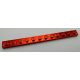 60479 Chrome RED Plate 1 x 12 Custom chromed by Bubul