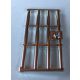 60621 | Chrome Silver Door 1 x 4 x 6 Barred with Stud Handle | Custom Chromed By BUBUL