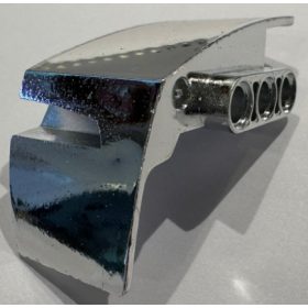   61070 Chrome Silver Technic, Panel Car Mudguard Right Custom Chromed by BUBUL