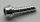61199 Chrome Silver Minifig, Weapon Lightsaber Hilt Short with Ridges  Custom chromed by Bubul