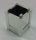 61780 | Chrome Silver Container, Box 2 x 2 x 2 - Top Opening | Custom Chromed by Bubul