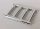 62113 | Chrome Silver Bar 1 x 4 x 3 with End Protrusions | Custom Chromed by BUBUL