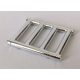 62113 | Chrome Silver Bar 1 x 4 x 3 with End Protrusions | Custom Chromed by BUBUL