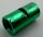 62462 | Chrome GREEN Technic, Pin Connector Round 2L with Slot (Pin Joiner Round) 29219 | Custom Chromed by Bubul