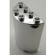 6259, 6218, 20430, 35280 | Chrome SilverCylinder Half 2 x 4 x 4 | Custom Chromed by BUBUL