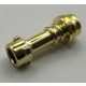 64567 Chrome Gold Minifig, Weapon Lightsaber Hilt Straigh  Custom Chromed by BUBUL