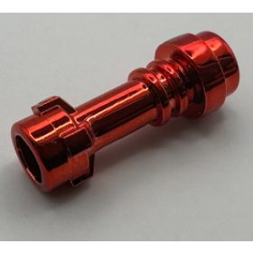   64567 Chrome-Red  Minifig, Weapon Lightsaber Hilt Straight  Custom chromed by Bubul