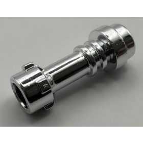   64567 Chrome Silver Minifig, Weapon Lightsaber Hilt Straight  Custom Chromed by Bubul