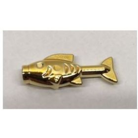 64648 | Chrome Gold Fish | Custom Chromed by Bubul