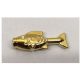 64648 | Chrome Gold Fish | Custom Chromed by Bubul