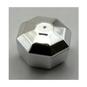 65092 | Rock 1 x 1 Jewel Octagonal | Custom Chromed by Bubul