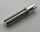 65249 Chrome Silver Technic, Axle 2L with Pin without Friction Ridges Custom Chromed by BUBUL
