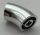 65473 | Chrome Silver Brick, Round 2 x 2 d. 45 Degree Elbow | Custom Chromed by BUBUL