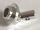 65578 | Chrome Silver Bar 1L with Angled Hollow Stud | Custom Chromed by BUBUL
