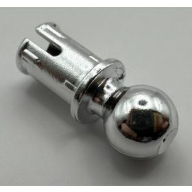   6628 Chrome Silver Technic, Pin with Friction Ridges Lengthwise and Towball  or: 66906 Custom chromed by Bubul