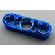 6632 | Chrome Blue Technic, Liftarm 1 x 3 Thin | Custom Chromed by Bubul