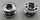 6683 | Chrome Silver Wheel 11mm D. x 8mm with Center Groove, 8 Spokes and Smooth Side | Custom Chromed by Bubul 