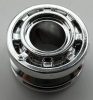 6683 | Chrome Silver Wheel 11mm D. x 8mm with Center Groove, 8 Spokes and Smooth Side | Custom Chromed by Bubul 