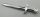 66964 Chrome SilverMinifigure, Weapon Sword, Greatsword Pointed with Upturned Crossguard Custom Chromed by BUBUL