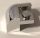 67810 Chrome Silver Slope, Curved 2 x 2 x 1 1/3 Corner with Recessed Stud  Custom Chromed by BUBUL