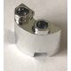 68013 | Chrome Silver Cylinder Half 1 x 2 x 1 | Custom Chromed by BUBUL