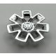 6825b | Wheel Cover 9 Spoke Rimless - for Wheel 72206pb01 | Custom Chromed by Bubul
