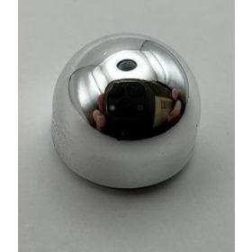   6908 | Chrome Silver Brick, Round 1 x 1 x 2/3 Dome Top | Custom Chromed by BUBUL