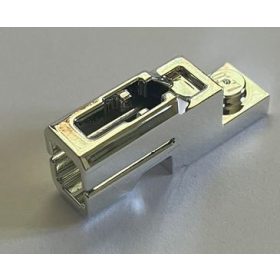   69754 Chrome Silver Projectile Launcher, 1 x 2 Mini Blaster / Tile ShooterCustom Chromed by Bubul