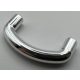 7052 | Chrome Silver Bar Curved with Angled Ends 1L | Custom Chromed by BUBUL