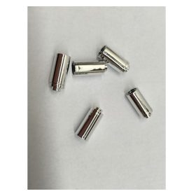   71075 | Chrome Silver This custom part is very similar to Brick, Round 1 x 1 x 1 2/3   71075  (This part consist 75535 and a 4274 technic pin plated Chrome) | Custom Chromed by BUBUL