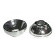 71128, x85 | Chrome Silver Dish 2 x 2 x 2/3 Light Reflector | Custom Chromed by BUBUL