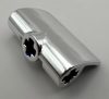 71682 Chrome Silver Technic, Panel Curved 2 x 3 x 1 Custom Chromed by BUBUL