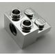 73109 | Technic, Brick Modified 1 x 2 with Hole and 1 x 2 Plate | Custom Chrome by Bubul