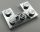 73831 | Plate, Modified 2 x 3 with 1 x 1 Cutout | Custom Chromed by Bubul
