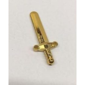   76764 Chrome Gold Sword, Shortsword Elaborate Hilt  76764  similar 3847 Custom Chromed by BUBUL