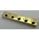 78329 | Chrome Gold  Plate 1 x 5 | Custom Chromed by BUBUL