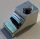 78666 | Chrome Silver Arch 1 x 2 Inverted | Custom Chromed by Bubul