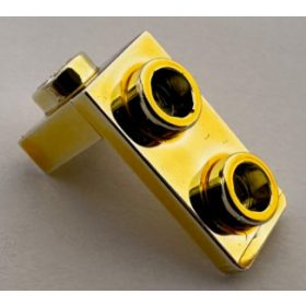   79389 | Chrome Gold Bracket 1 x 1 - 1 x 2 | Custom Chromed by Bubul